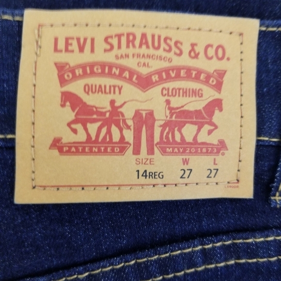 𝅺levi's 510 skinny jeans Size 27x27 - Picture 5 of 13